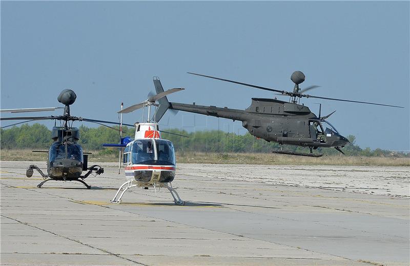 Military diplomats visit Zemunik Air Base