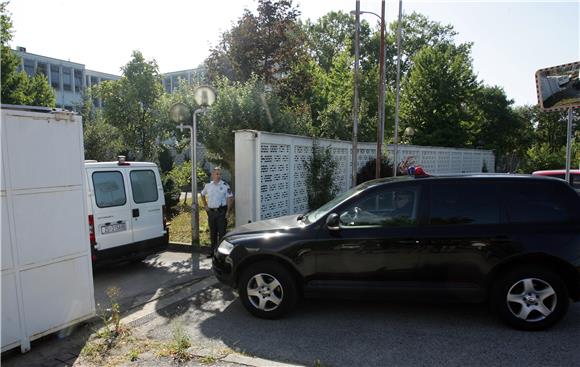 Franjo Varga  u zagrebačkoj zatvorskoj bolnici