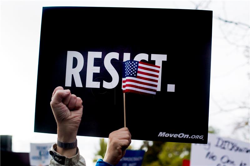 USA JUSTICE PROTEST WHITE HOUSE