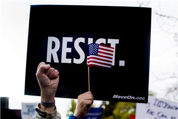 USA JUSTICE PROTEST WHITE HOUSE