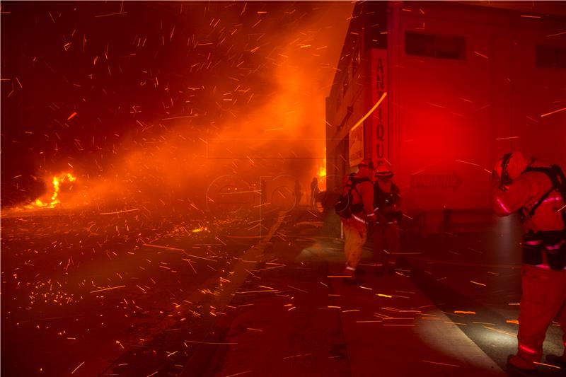 USA NORTHERN CALIFORNIA WILDFIRE