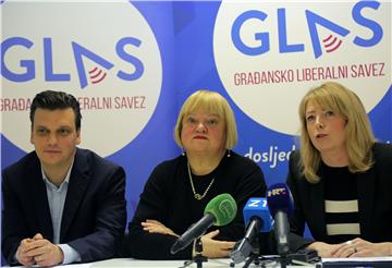 Konferencija za medije Gradske organizacije GLAS-a