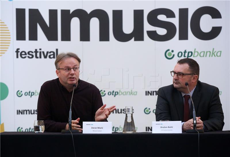 Konferencija za novinare povodom 14. INmusic festivala