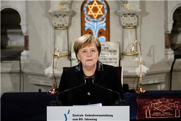 Merkel govorom u sinagogi obilježila Kristalnu noć