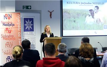 Međunarodna konferencija "Kultura (ne)radne nedjelje"