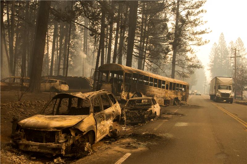 USA NORTHERN CALIFORNIA WILDFIRE