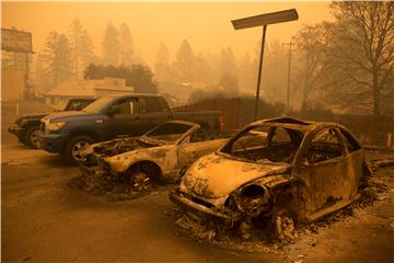 USA NORTHERN CALIFORNIA WILDFIRE