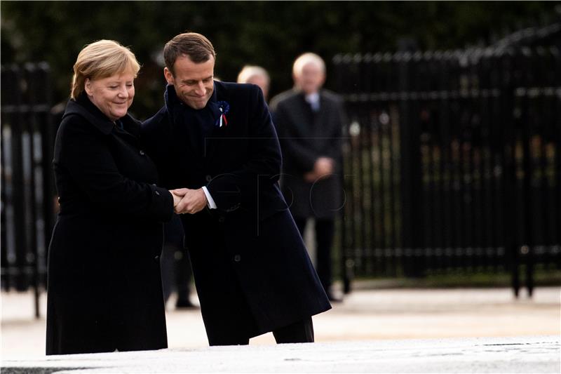 FRANCE MACRON WWI ARMISTICE CENTENARY