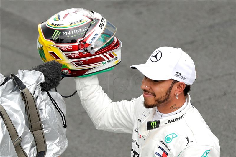 F1 VN Brazila: Hamilton starta prvi