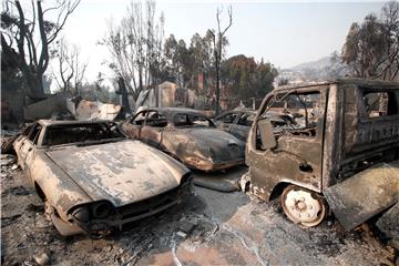 USA CALIFORNIA WILDFIRE