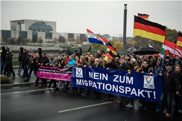 GERMANY MIGRATION PROTEST