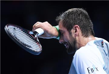 BRITAIN TENNIS ATP WORLD TOUR FINALS