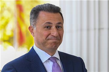 (FILE) FYROM FORMER PM GRUEVSKI ARREST WARRANT