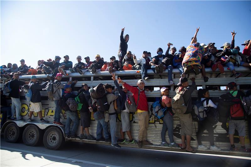 MEXICO CARAVAN MIGRANTS