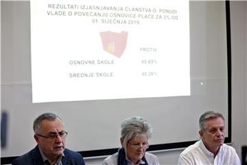 Konferencija za medije sindikata Preporod