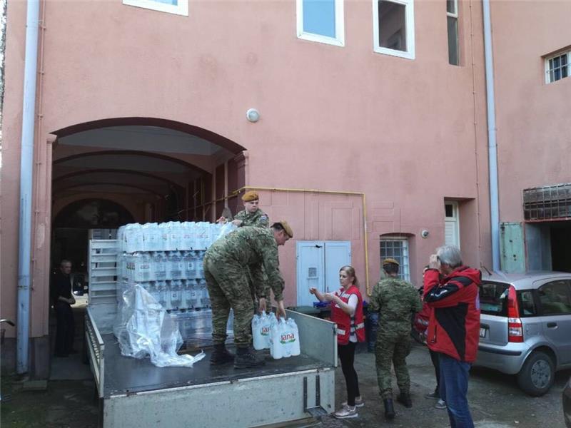 Croatian, Bosnian armies will expand cooperation in natural disaster prevention