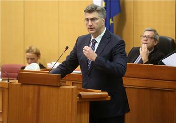 Plenković u Saboru najavio analizu izbora u BiH na Vijeću EU-a 