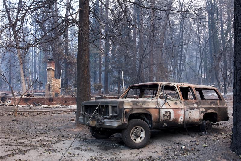 USA NORTHERN CALIFORNIA WILDFIRE