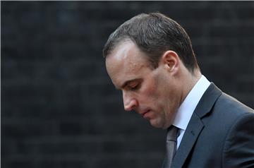 (FILE) BRITAIN GOVERNMENT BREXIT RAAB