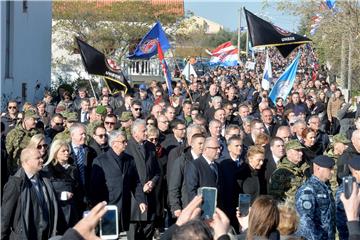 Several thousand people gather to commemorate Skabrnja massacre