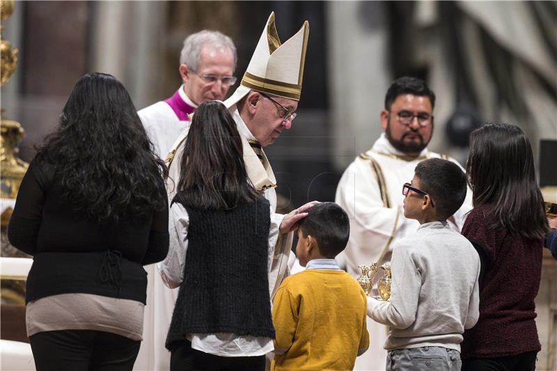 VATICAN POPE FRANCIS WORLD DAY OF THE POOR