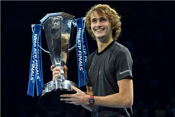 BRITAIN TENNIS ATP WORLD TOUR FINALS