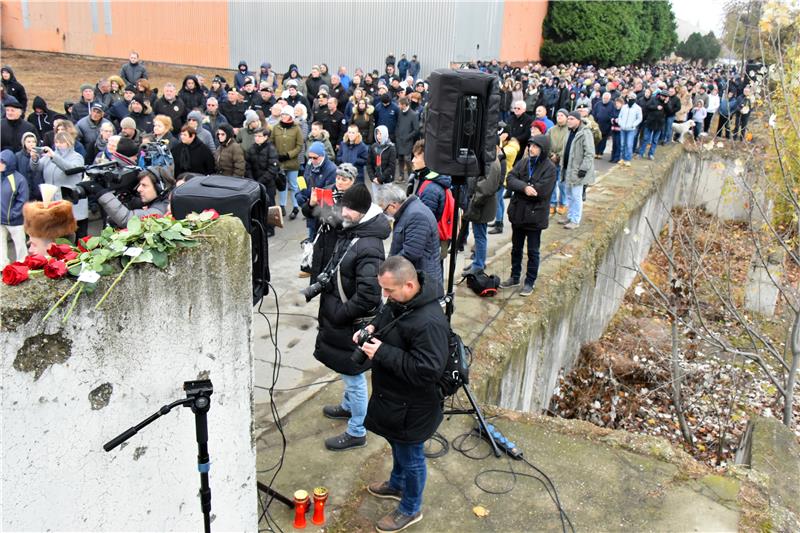 Obilježeno stradanje ljudi iz Borovo naselja