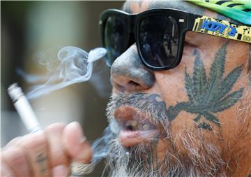 THAILAND MARIJUANA PROTEST