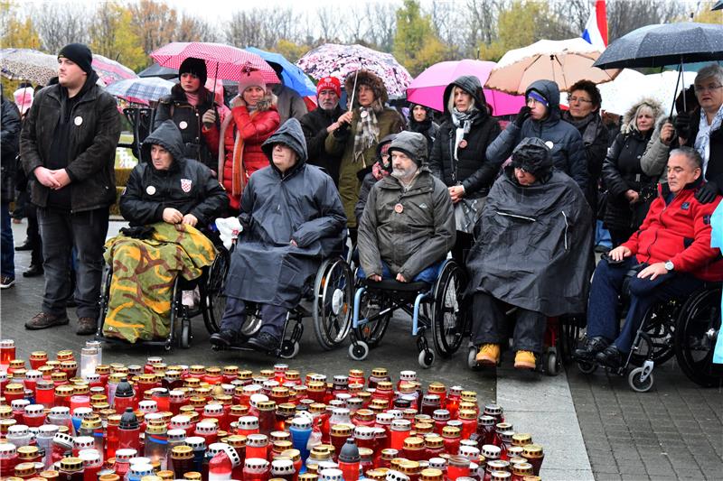 11. Mimohod u organizaciji Udruge djece poginulih i nestalih hrvatskih branitelja Domovinskog rata