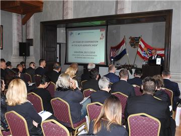 Međunarodna konferencija "40 godina suradnje na alpsko-jadranskom području – jučer, danas, sutra"