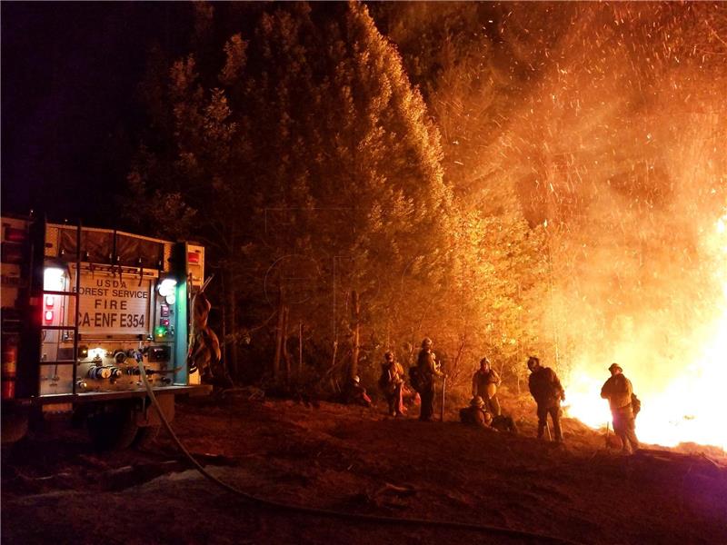 USA NORTHERN CALIFORNIA WILDFIRE