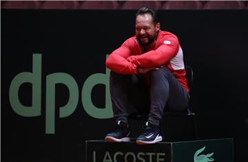 Trening Hrvatske Davis Cup reprezentacije u Lillu