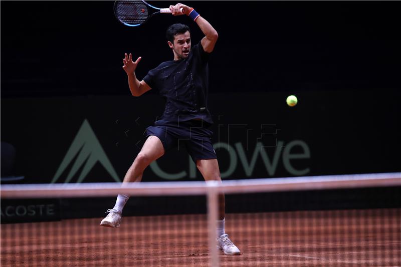 Trening Hrvatske Davis Cup reprezentacije u Lillu