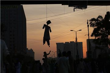 PAKISTAN BLASPHEMY PROTEST