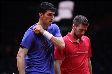 Trening Hrvatske Davis Cup reprezentacije u Lillu