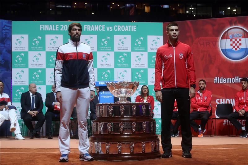 Davis Cup: Finale otvaraju Borna Ćorić i Jeremy Chardy