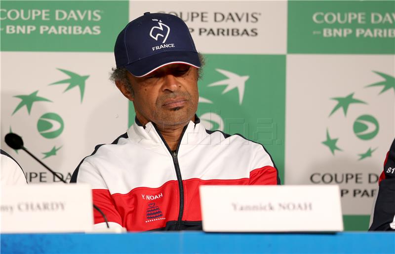 Konferencija za medije francuske Davis Cup reprezentacije