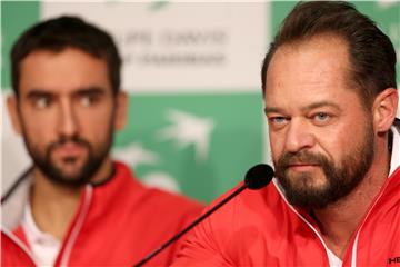 Konferencija za medije Hrvatske Davis Cup reprezentacije