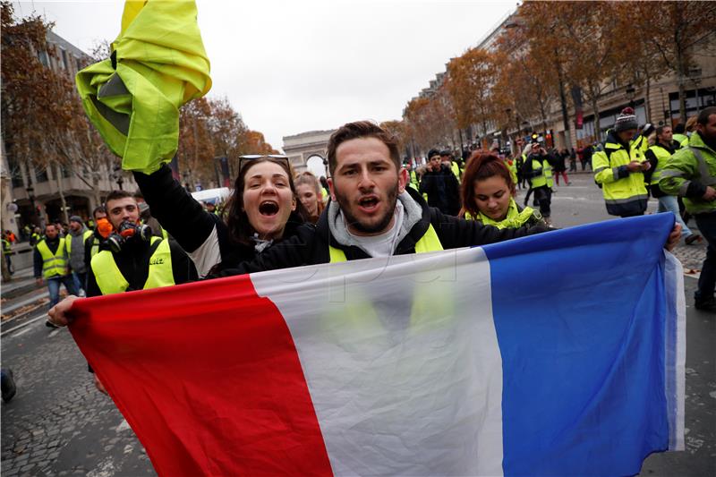 FRANCE FUEL TAXES PROTEST