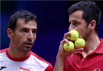 Davis Cup: Francuska - Hrvatska, Herbert i Mahut protiv Dodiga i Pavića