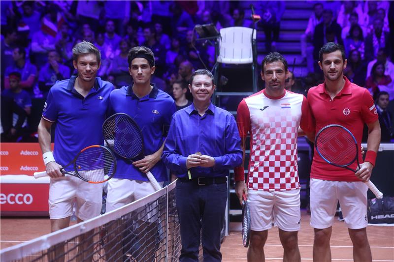 Davis Cup: Francuska - Hrvatska, Herbert i Mahut protiv Dodiga i Pavića