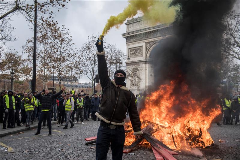 FRANCE FUEL TAXES PROTEST