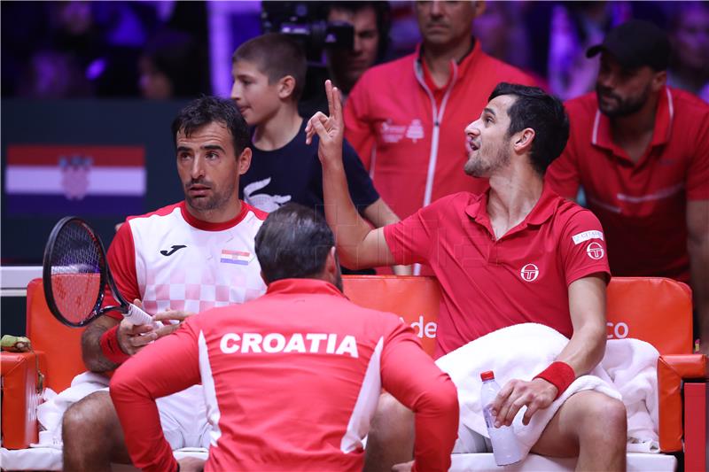 Davis Cup: Francuska - Hrvatska, Herbert i Mahut protiv Dodiga i Pavića