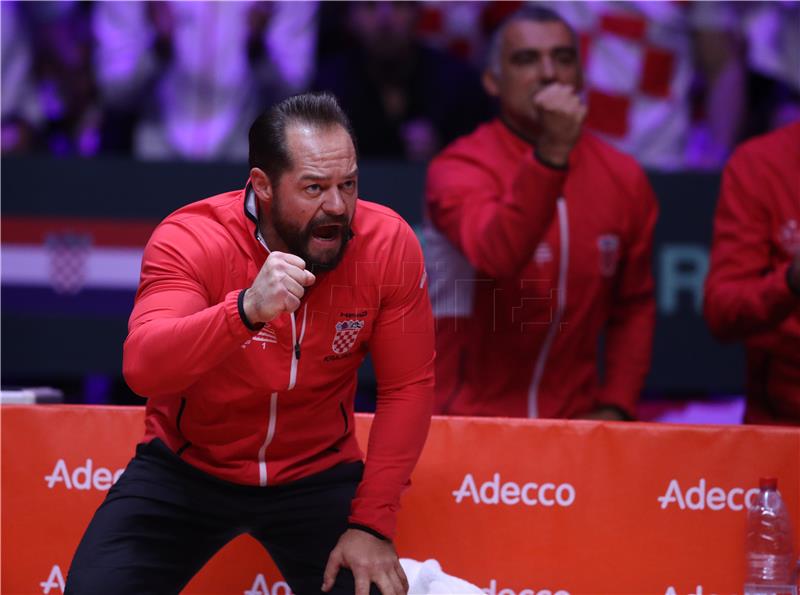 Davis Cup finale: Francuska protiv Hrvatske, Pouille - Čilić