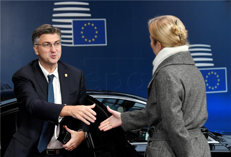 Plenkovic says it's illusory to expect a better Brexit deal