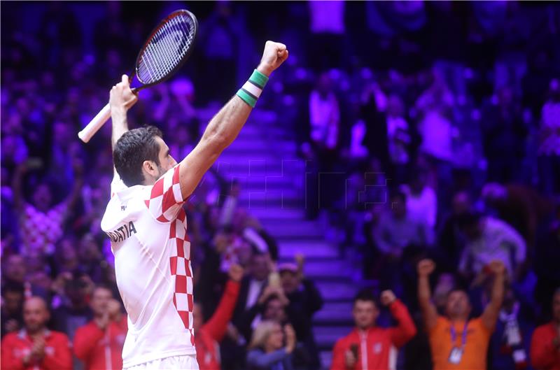 Croatia wins second Davis Cup title