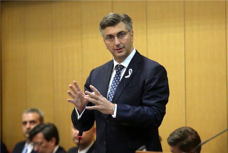 Needs of Croatian citizens are the focus of my cabinet, says Plenkovic