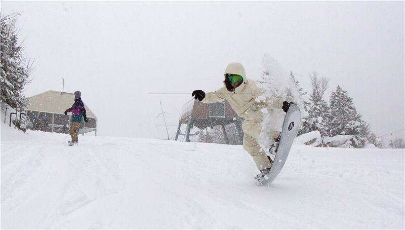 USA WEATHER SNOW STORM