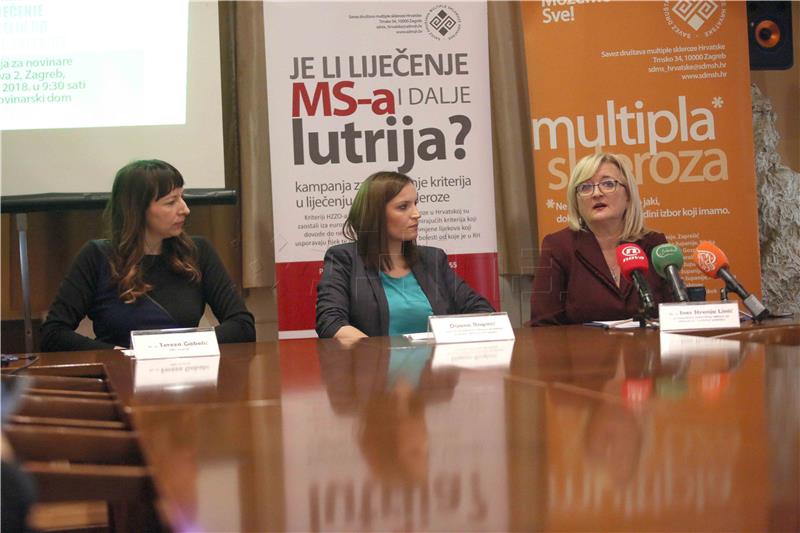 Konferencija za novinare Saveza društava multiple skleroze Hrvatske