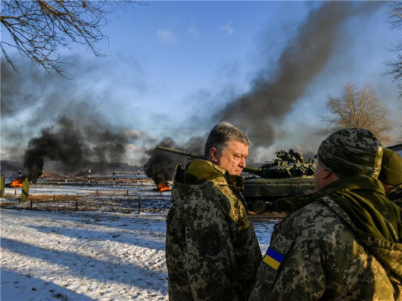 UKRAINE POROSHENKO MARTIAL LAW